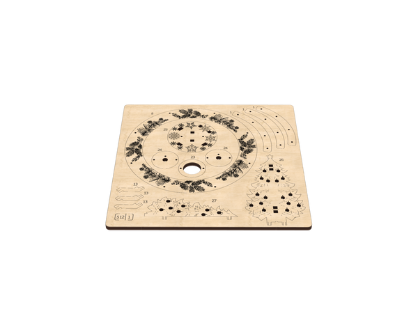 Board 1 — Santa's Carousel