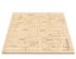 Board 1 — USA Wooden Map English